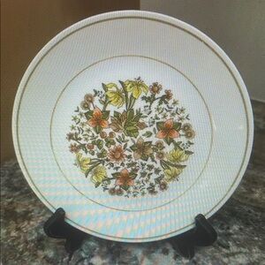 Floral Patterned Dinner Plate